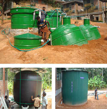 Institutional Biogas plants